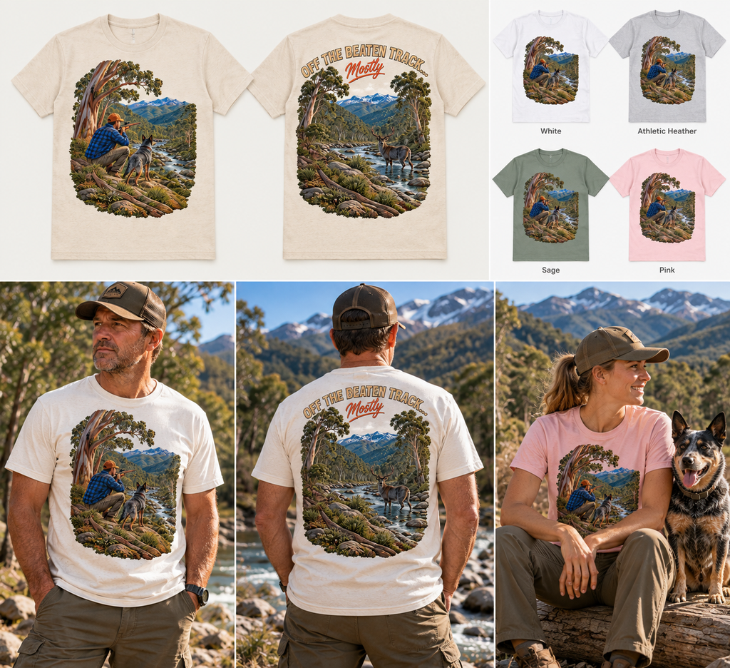 The Original Hunter 2 Points Of View Tee | OTBTM Original Series