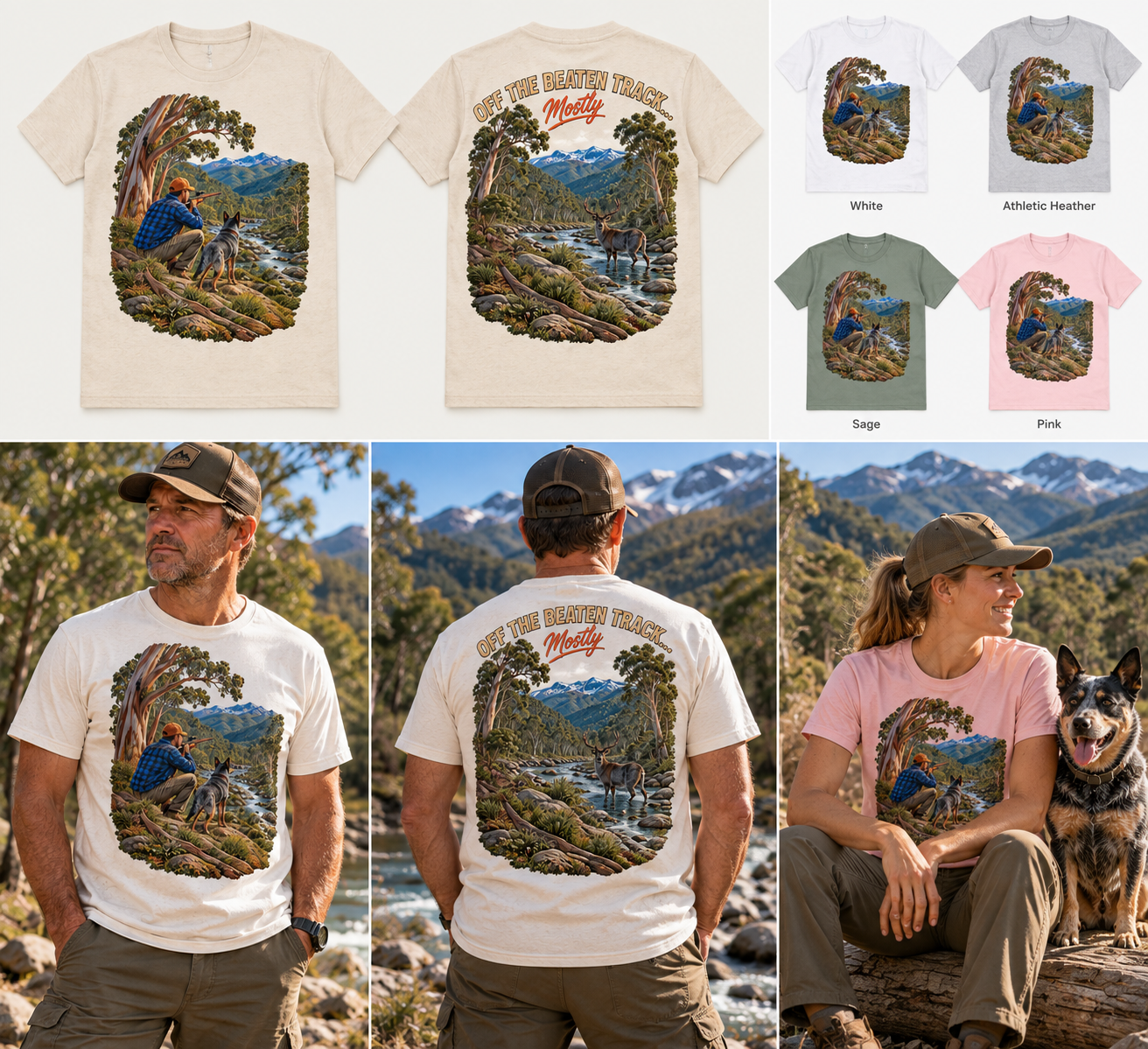 The Original Hunter 2 Points Of View Tee | OTBTM Original Series