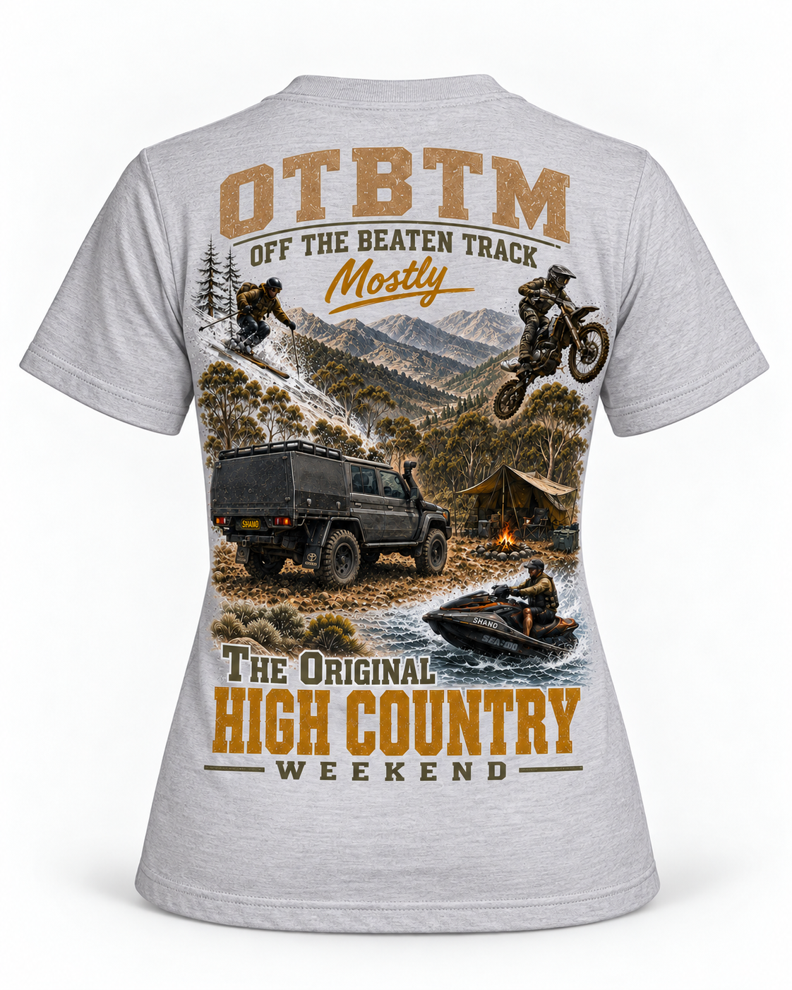 The Original Female High Country Weekend Tee | OTBTM Original Series