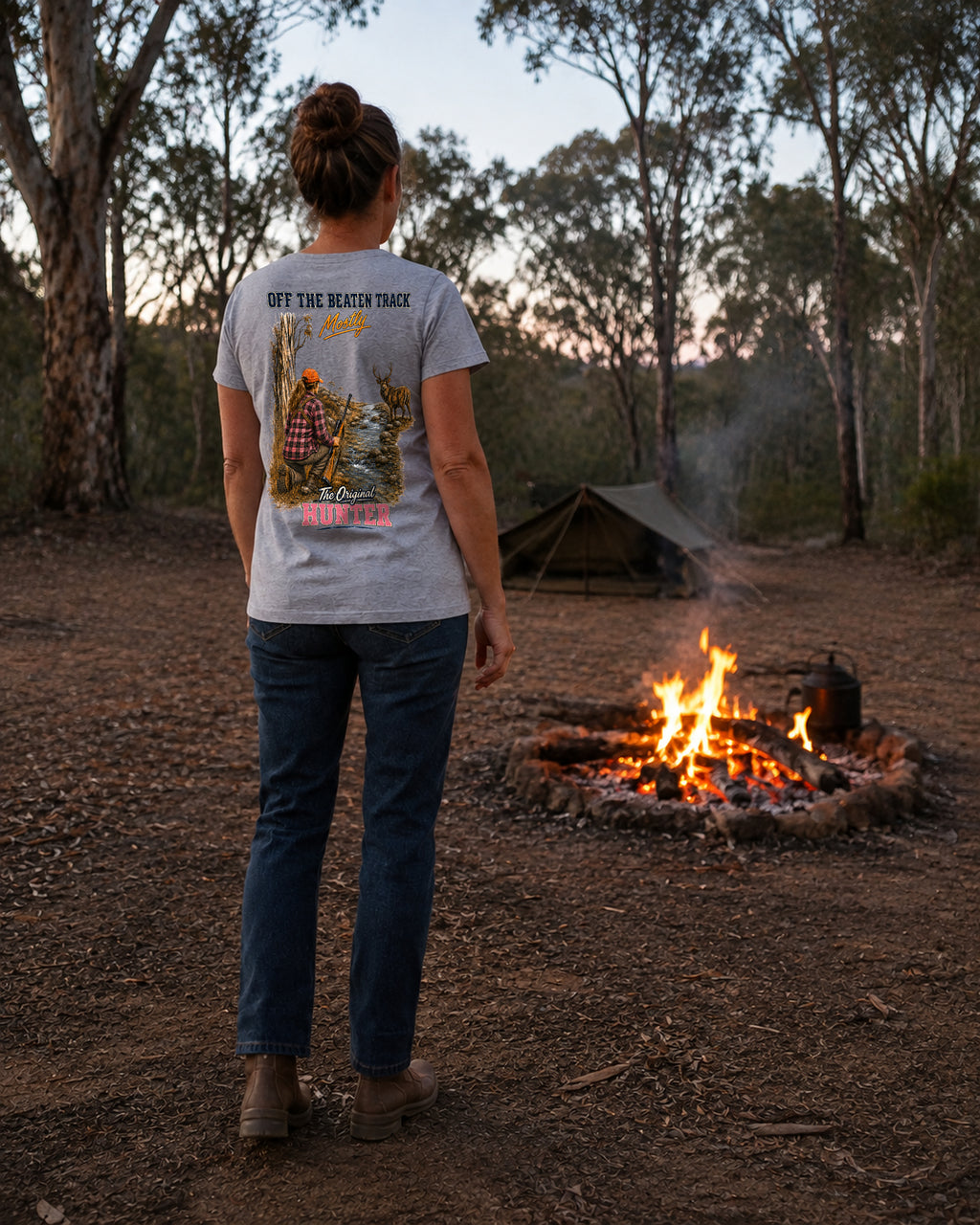 The Original Female Hunter Tee | OTBTM Original Series