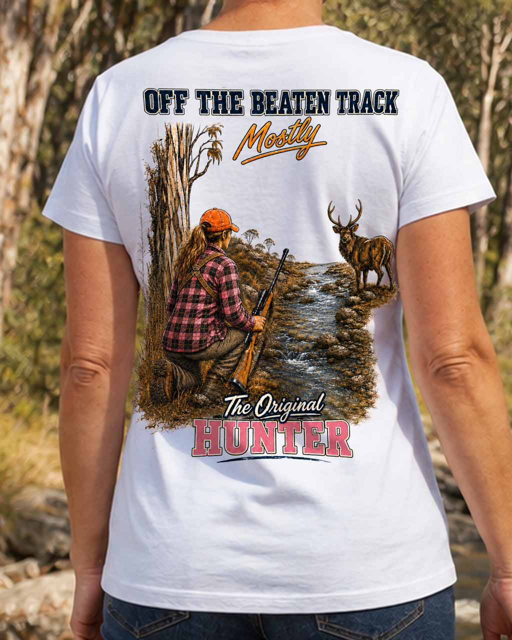 The Original Female Hunter Tee | OTBTM Original Series