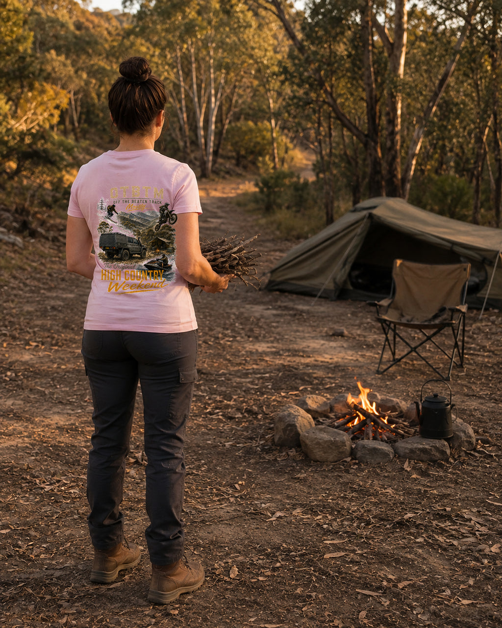 The Original Female High Country Weekend Tee | OTBTM Original Series