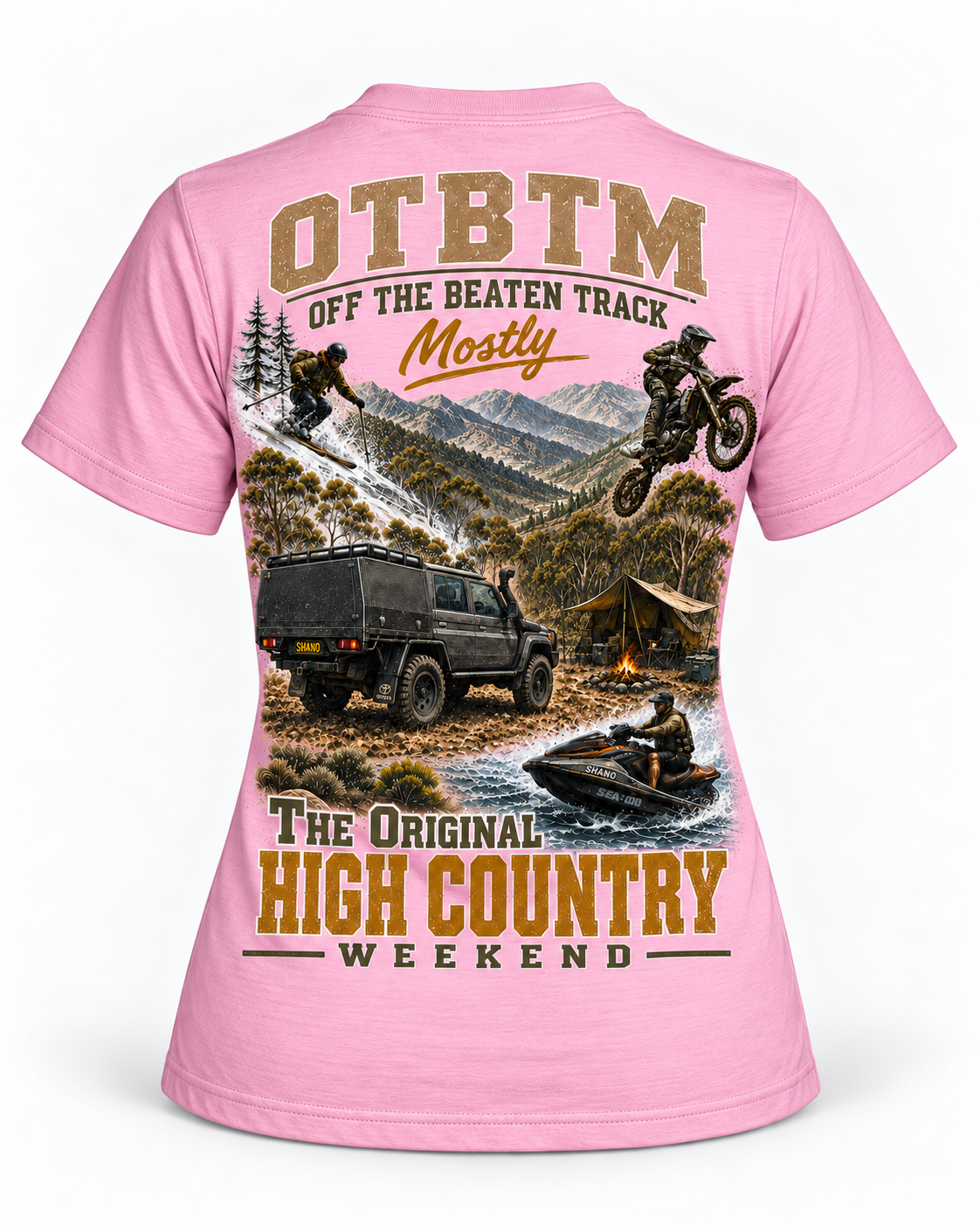 The Original Female High Country Weekend Tee | OTBTM Original Series