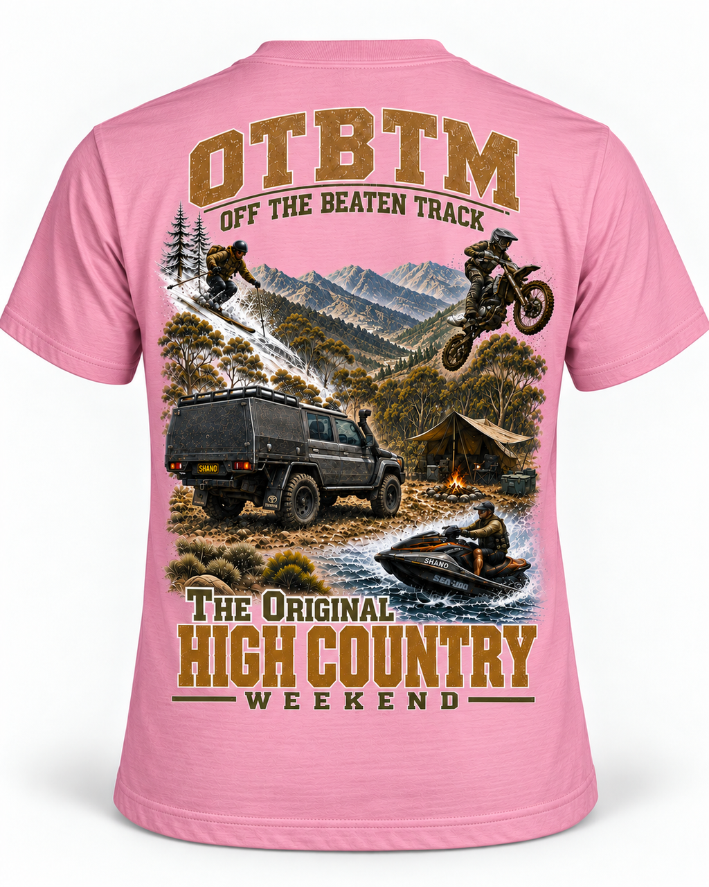 The Original High Country Weekend Tee | OTBTM Original Series