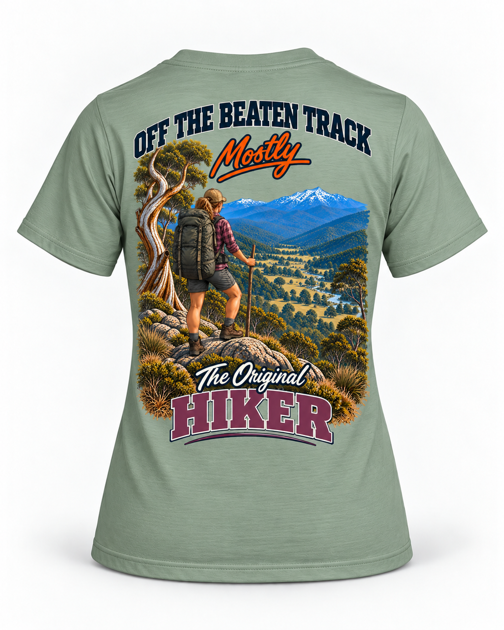 The Original Female Hiker Tee | OTBTM Original Series