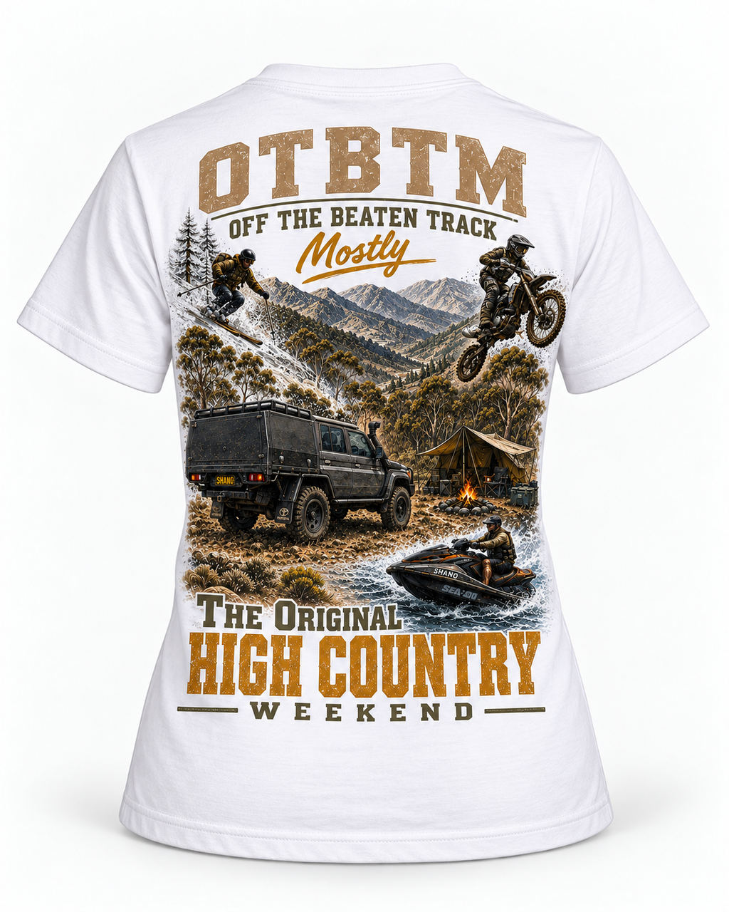 The Original Female High Country Weekend Tee | OTBTM Original Series